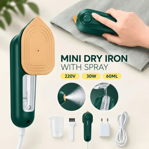Emobile Mini Mini Portable Steamer Iron, 220V | Shopure