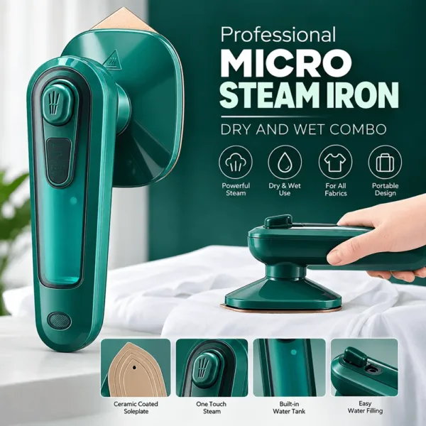Emobile Mini Mini Portable Steamer Iron, 220V | Shopure
